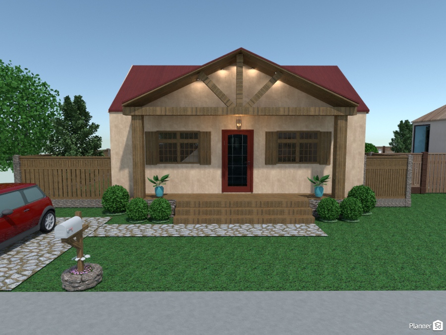 Red Roof #2076176 by Jason Chandler Grimes