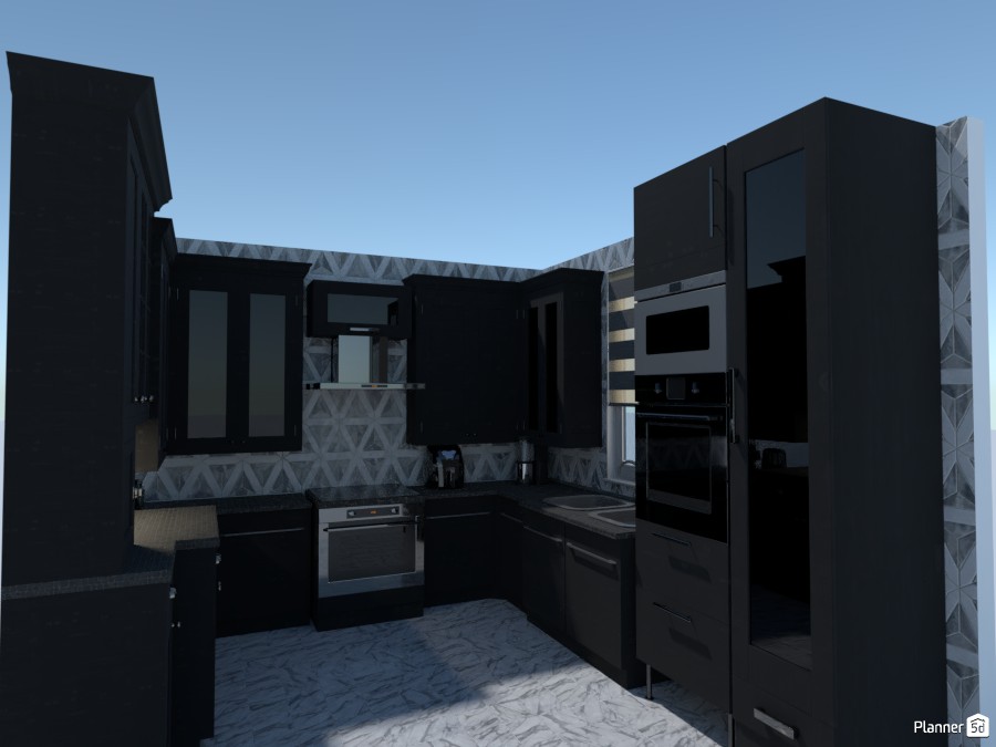 Black and white tone kitchen #3081248 by Muhammad Ahsan