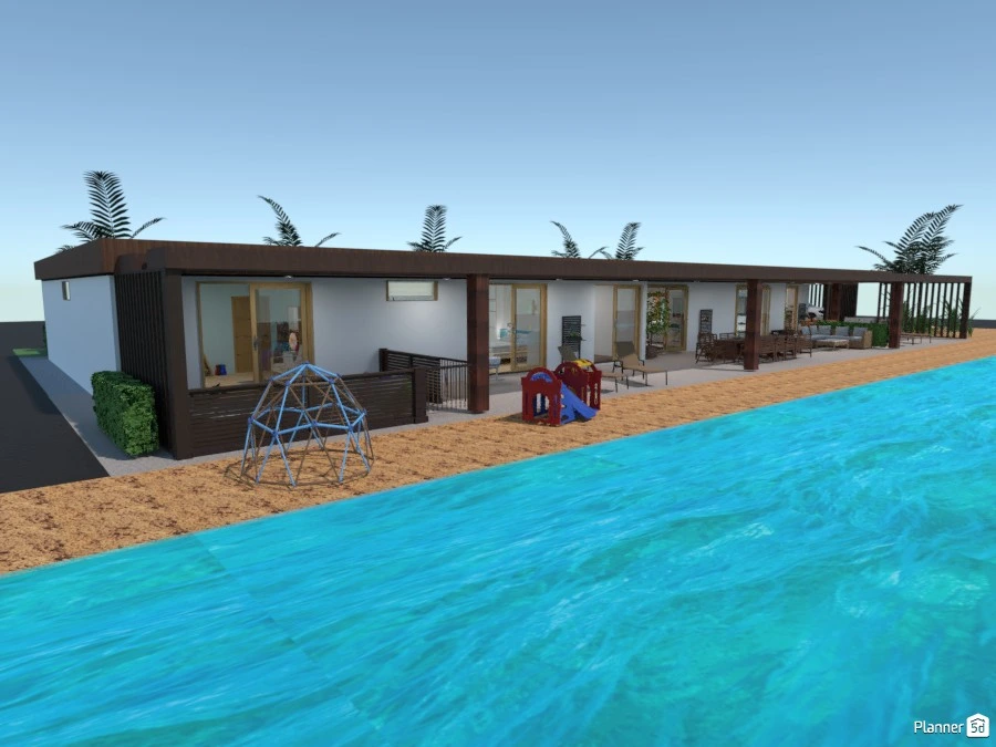 Beach house for a large family #3037528 by Gabes