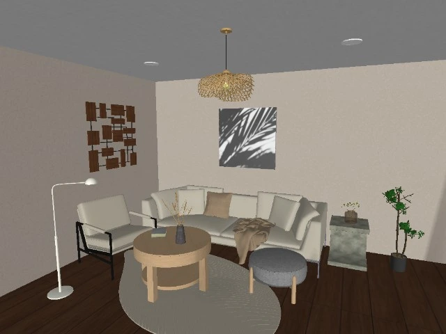 Japandi Living Room #3077036 by User 65670936