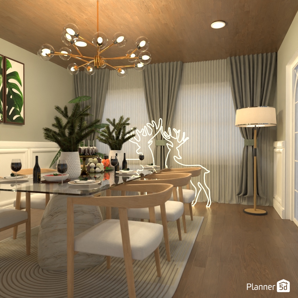 DB: Thanksgiving Day - room shell copy #23497982 by Editors Choice