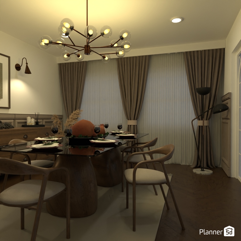 DB: Thanksgiving Day - room shell copy #23495070 by Editors Choice