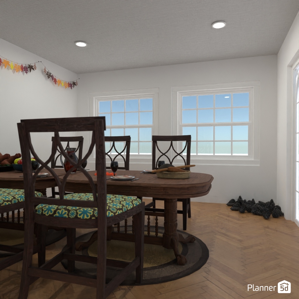 DB: Thanksgiving Day - room shell copy #23436387 by Editors Choice