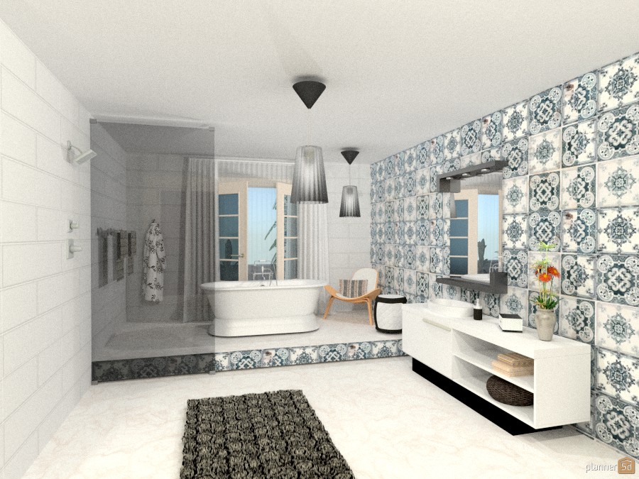 Renovation & Relocation: Le Bains douche #980177 by Micaela Maccaferri