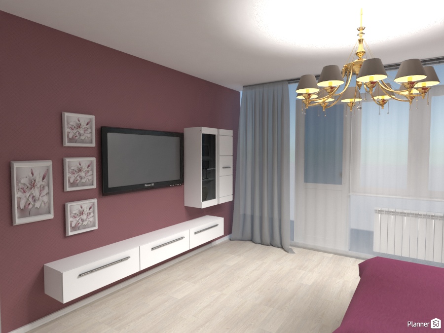 Спальня 25 м кв #2428969 by kjnj72