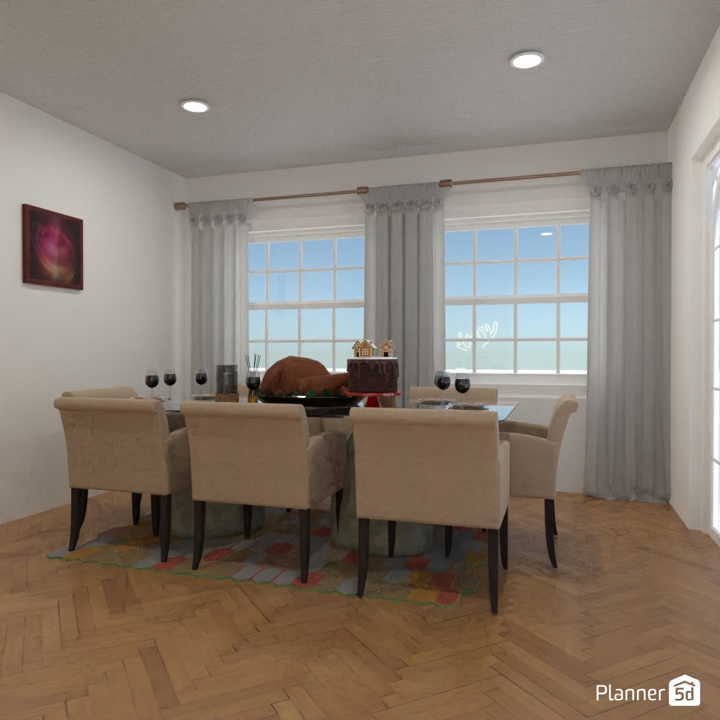 DB: Thanksgiving Day - room shell copy #23416423 by Editors Choice