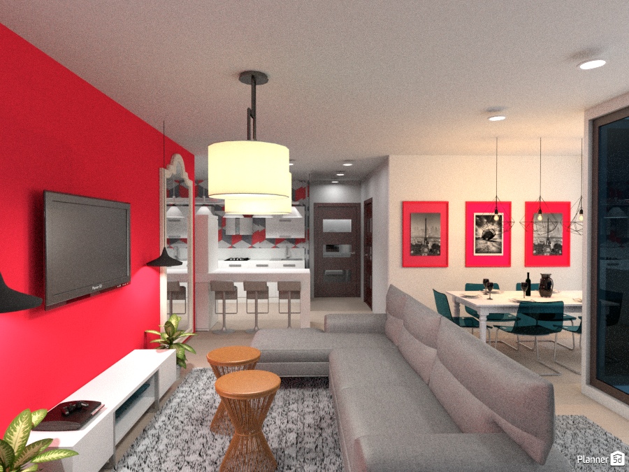 Living room #1844658 by Maison Maeck