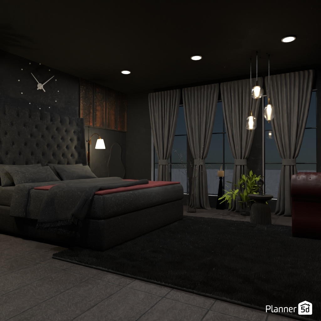 Midnight Mood Room #3392216 by Editors Choice