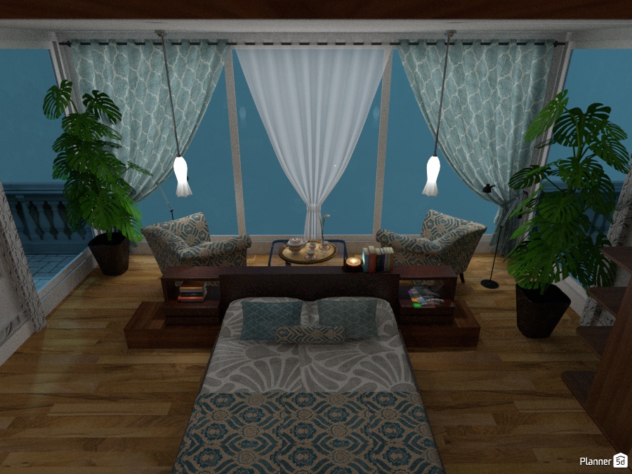 Attic: Bedroom One #1653348 by Moonface