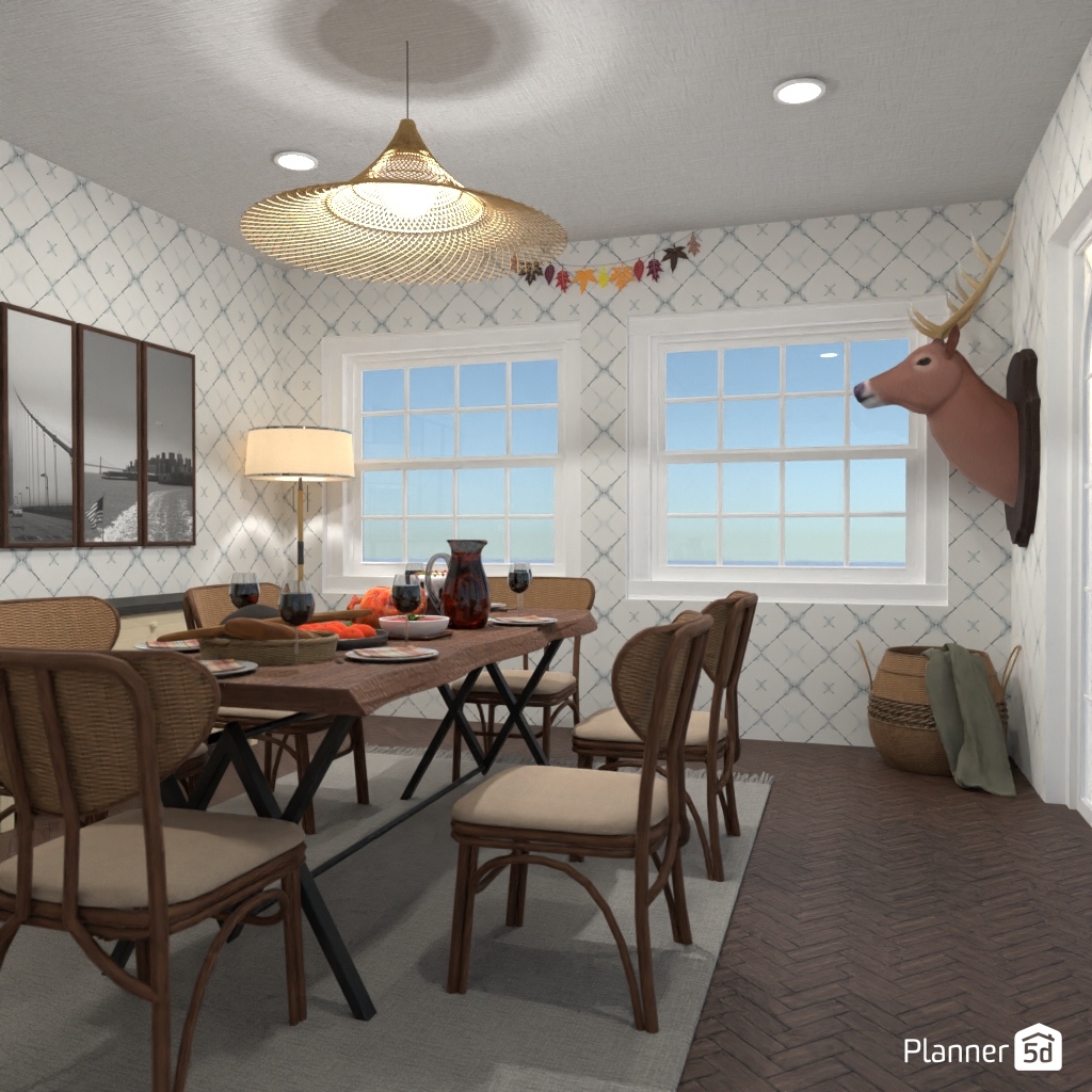 DB: Thanksgiving Day - room shell copy #23413655 by Editors Choice