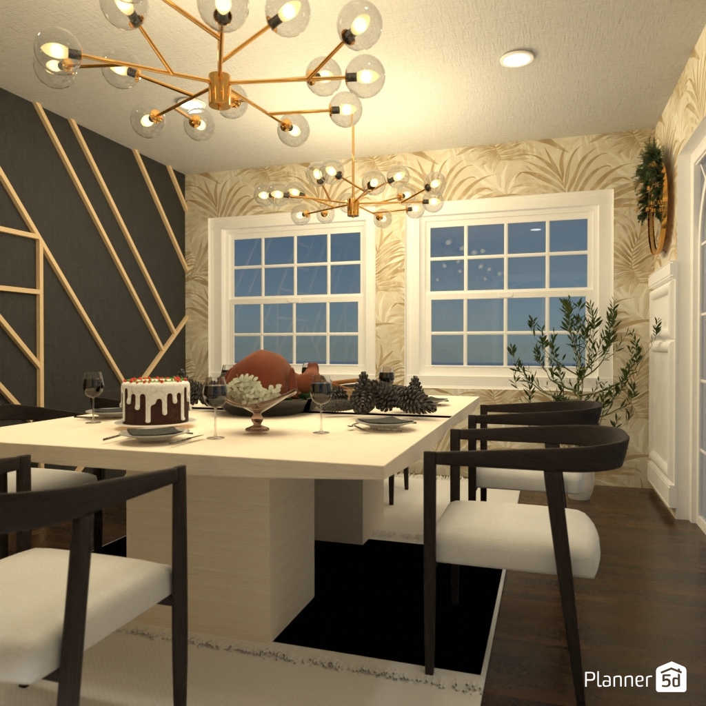 DB: Thanksgiving Day - room shell copy #23444735 by Editors Choice