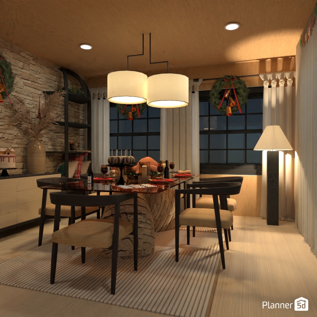 DB: Thanksgiving Day - room shell copy #23481426 by Editors Choice