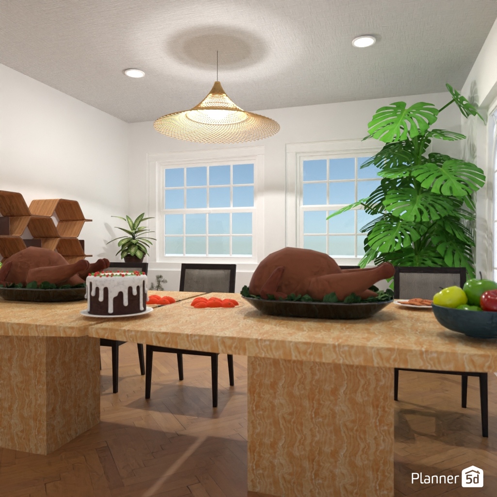 DB: Thanksgiving Day - room shell copy #23436115 by Editors Choice