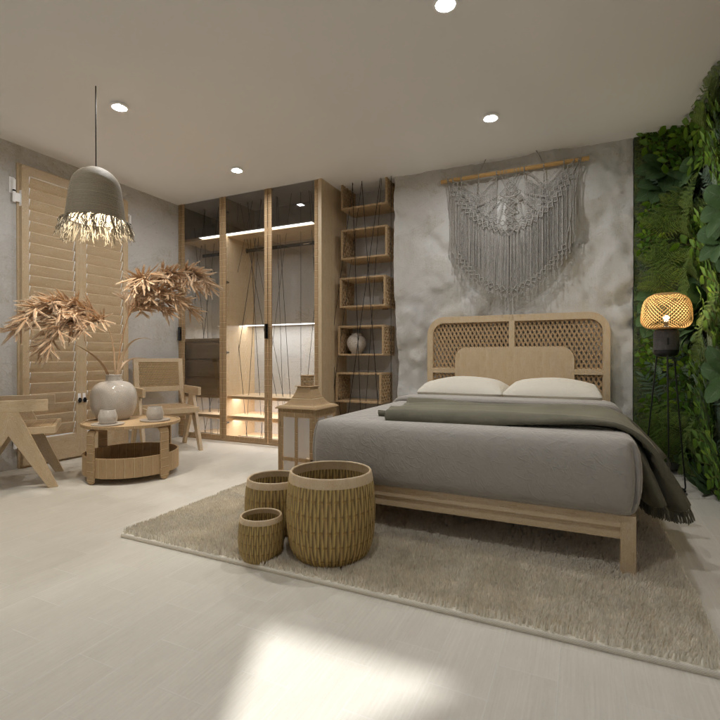 Wabi Sabi Bedroom #14562863 by Editors Choice