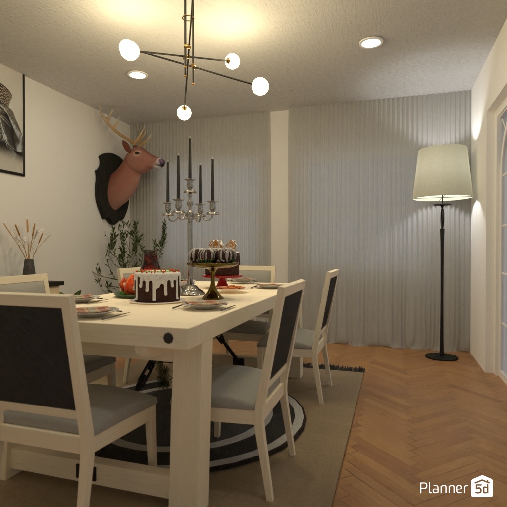 DB: Thanksgiving Day - room shell copy #23458051 by Editors Choice