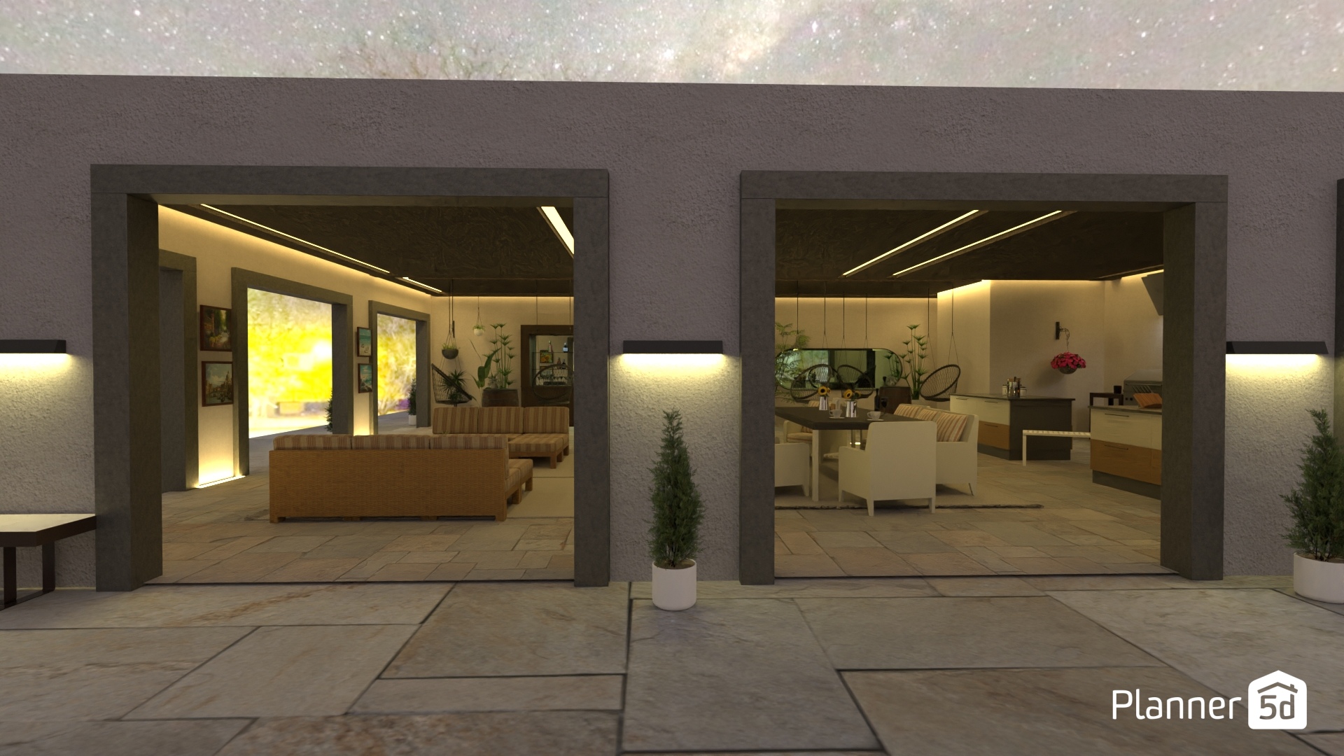 Interior y exterior en continuidad #4002964 by Yolanda Infante Garrido
