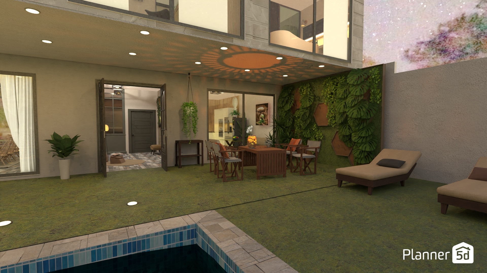 Un patio integrado en la vivienda #4002828 by Yolanda Infante Garrido