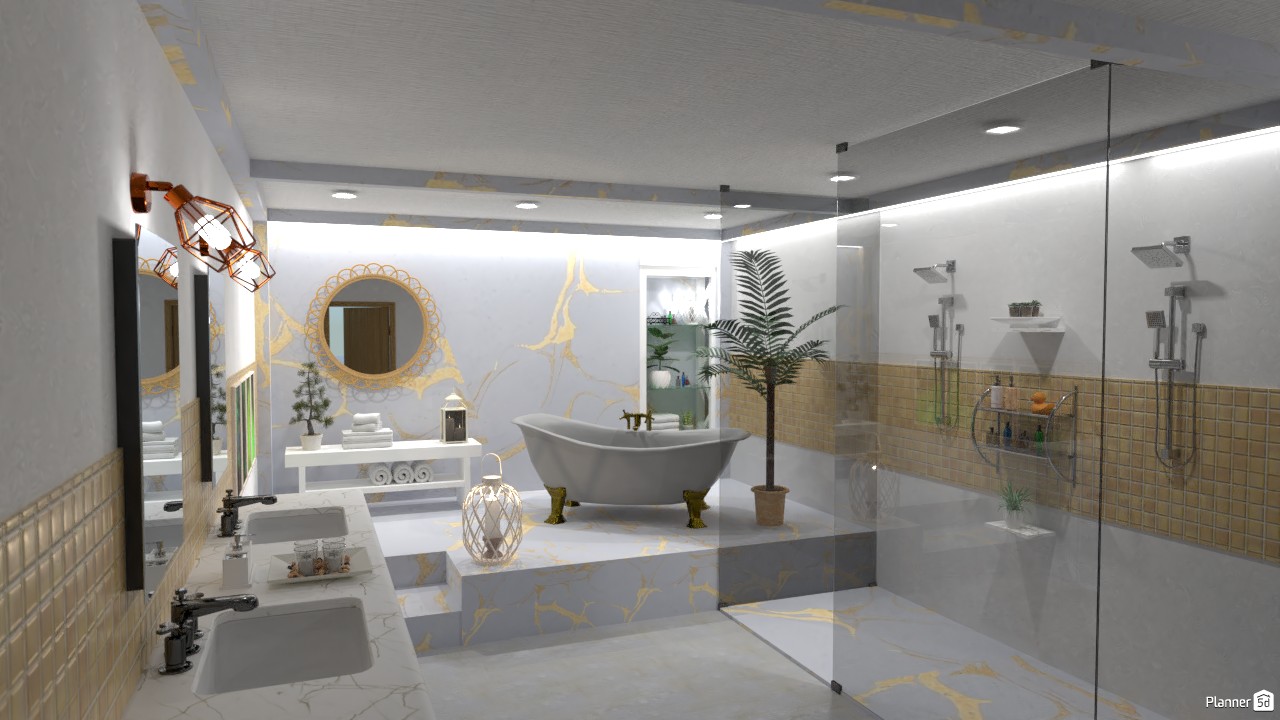 goldnwhite #4069187 Por SELIN5DPLANNER