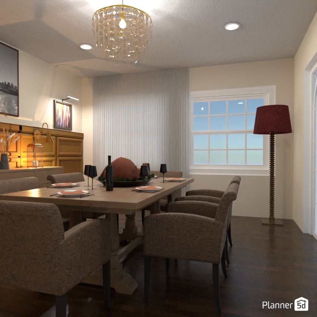 DB: Thanksgiving Day - room shell copy #23428311 by Editors Choice