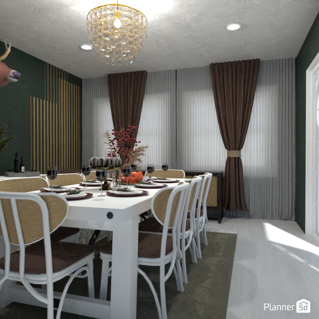 DB: Thanksgiving Day - room shell copy #23500986 by Editors Choice