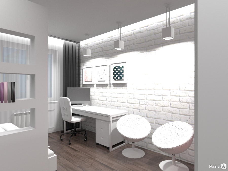 Узкая спальня (детская) 4,5 #1292281 by Ольга Строева