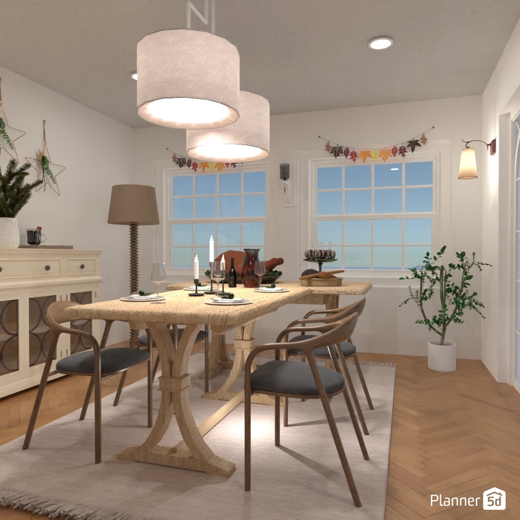 DB: Thanksgiving Day - room shell copy #23418115 by Editors Choice