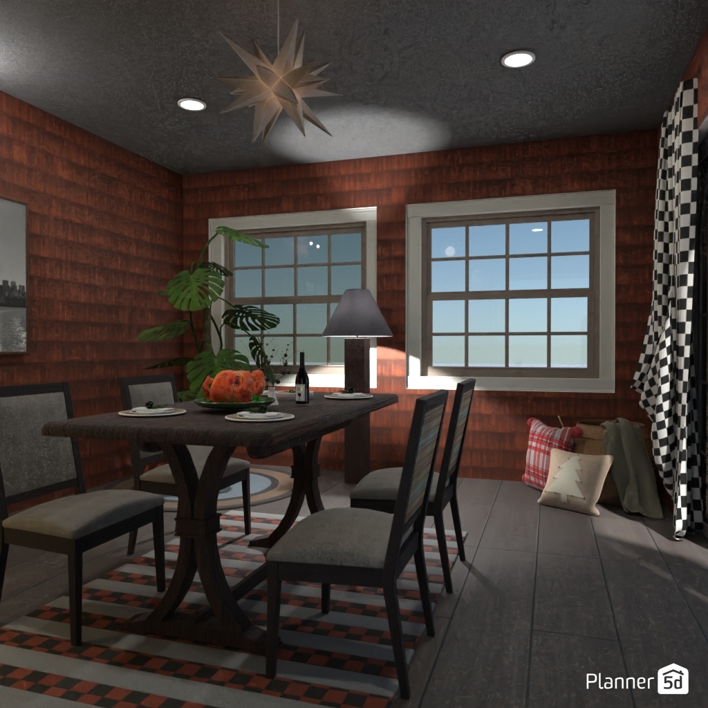 DB: Thanksgiving Day - room shell copy #23456143 by Editors Choice