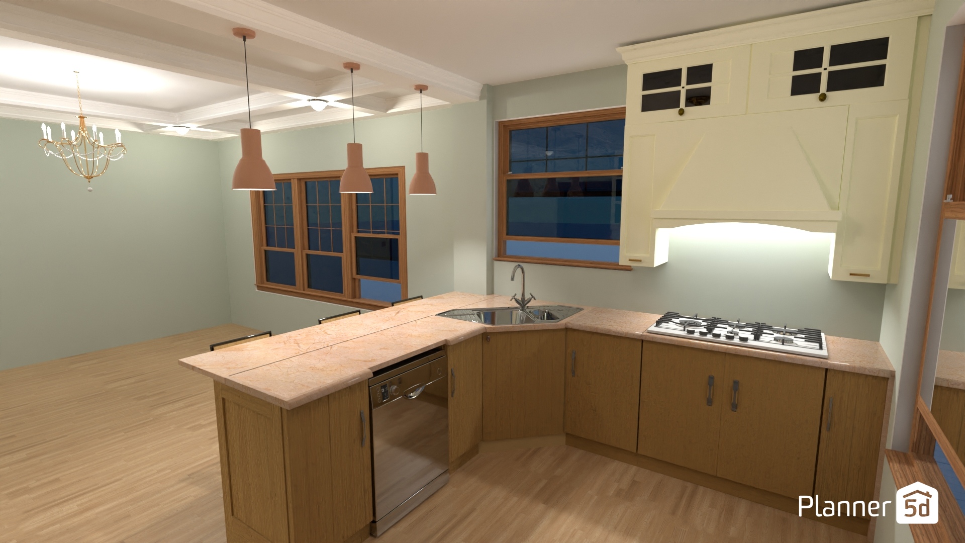 Cooktop_separate new colors countertop #24250664 by User 160884447