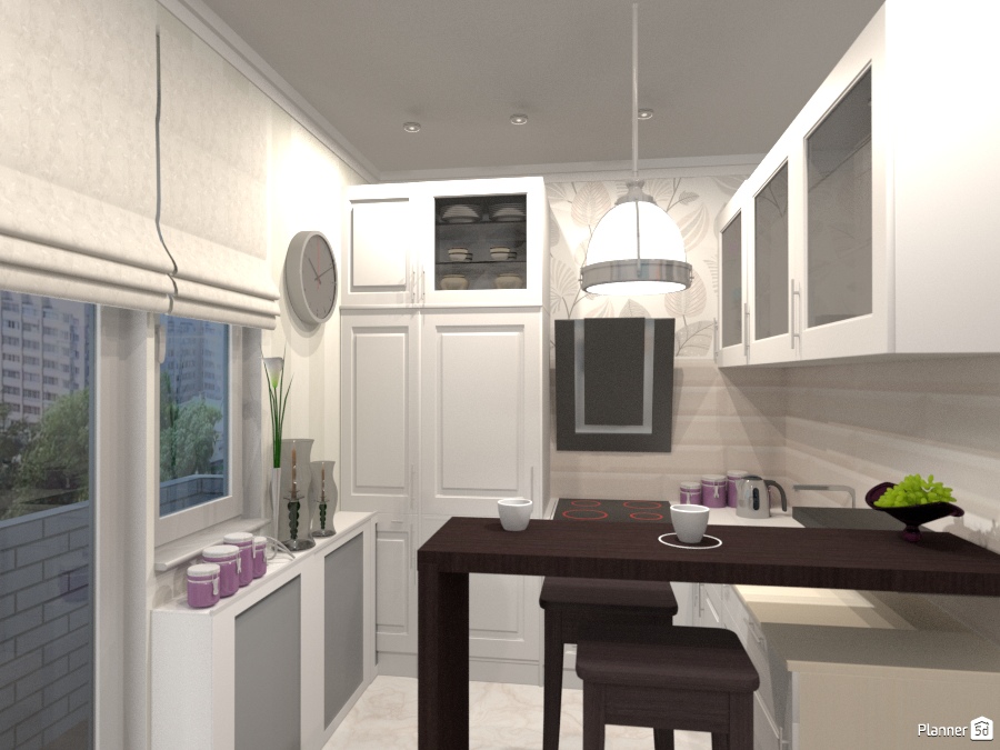 Кухня 6 кв м #1343654 by Elena Strenova