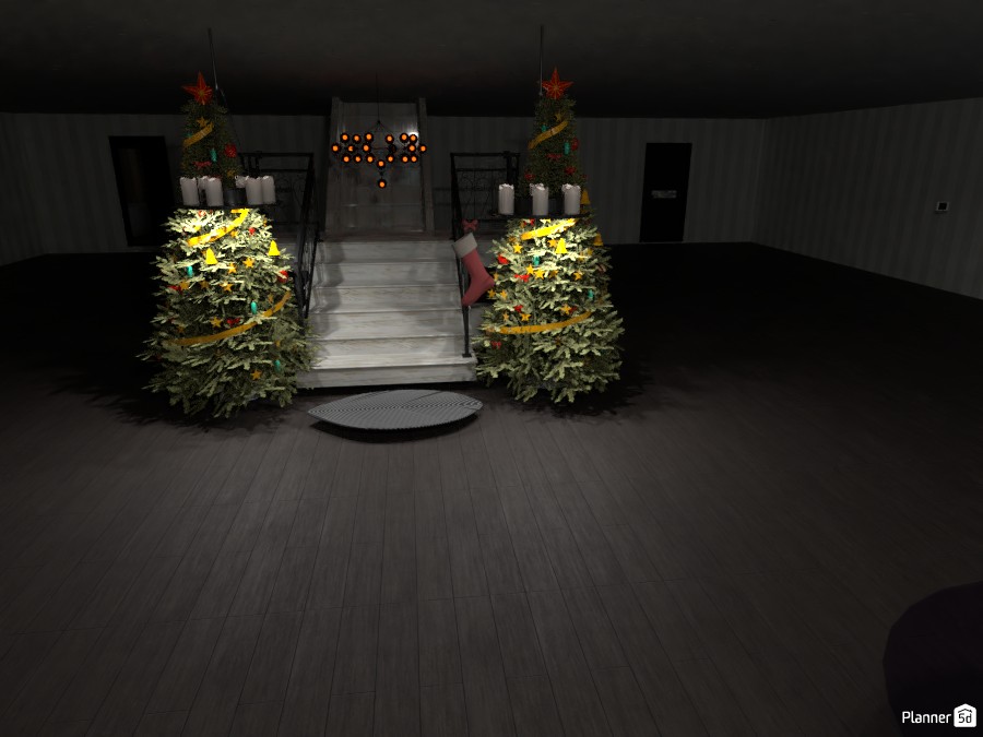 Entrance Hall In Mansion #3076005 by Carla