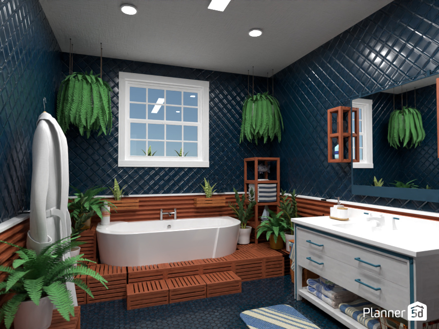 Nautical bathroom : Design battle contest 12250882 by Gabes image