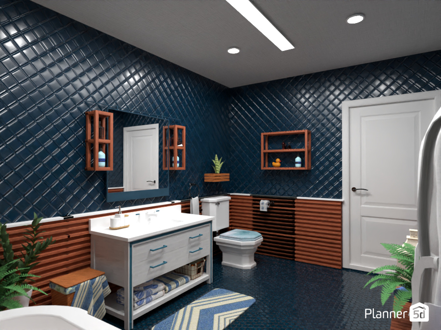 Nautical bathroom : Design battle contest #12250891 by Gabes