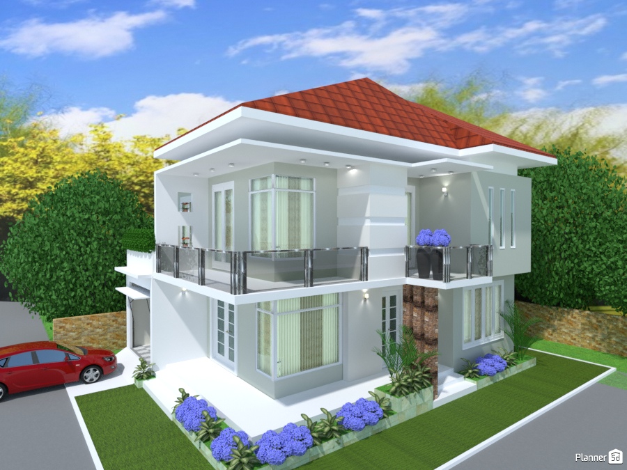 Casa familiar dos plantas III #2352965 by MariaCris