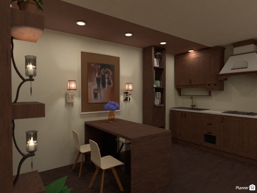 Кухня "Кофе со сливками" новый вариант #1936213 by Татьяна