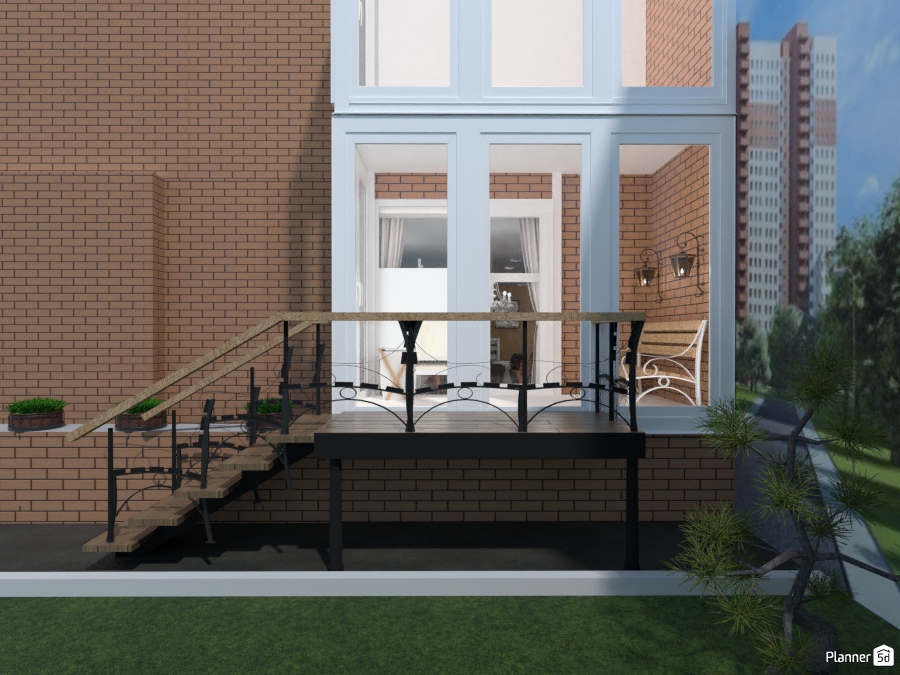 Вход в салон красоты #2304291 by Татьяна Максимова