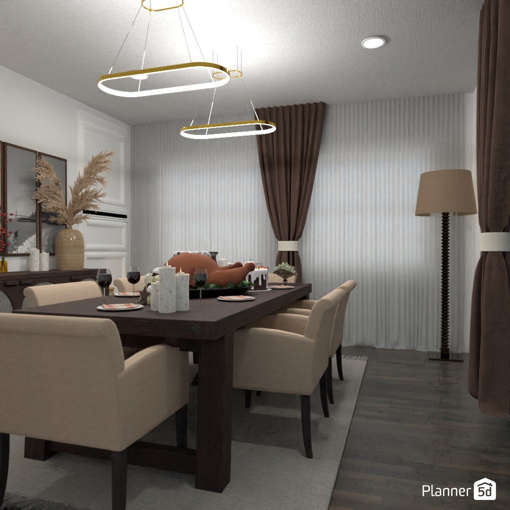 DB: Thanksgiving Day - room shell copy #23412523 by Editors Choice