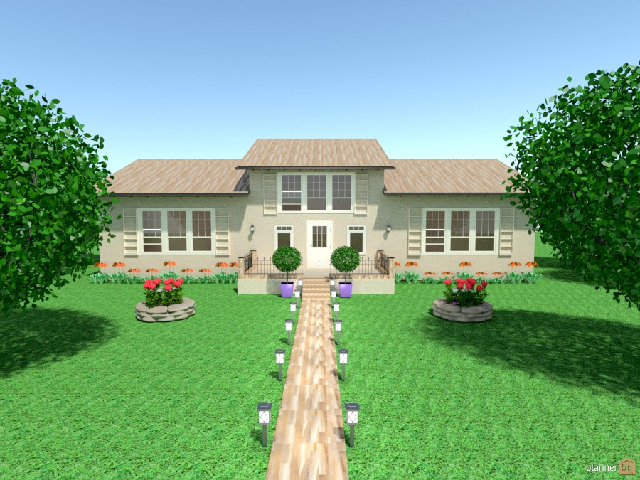 stucco house #1264309 by Joy Suiter