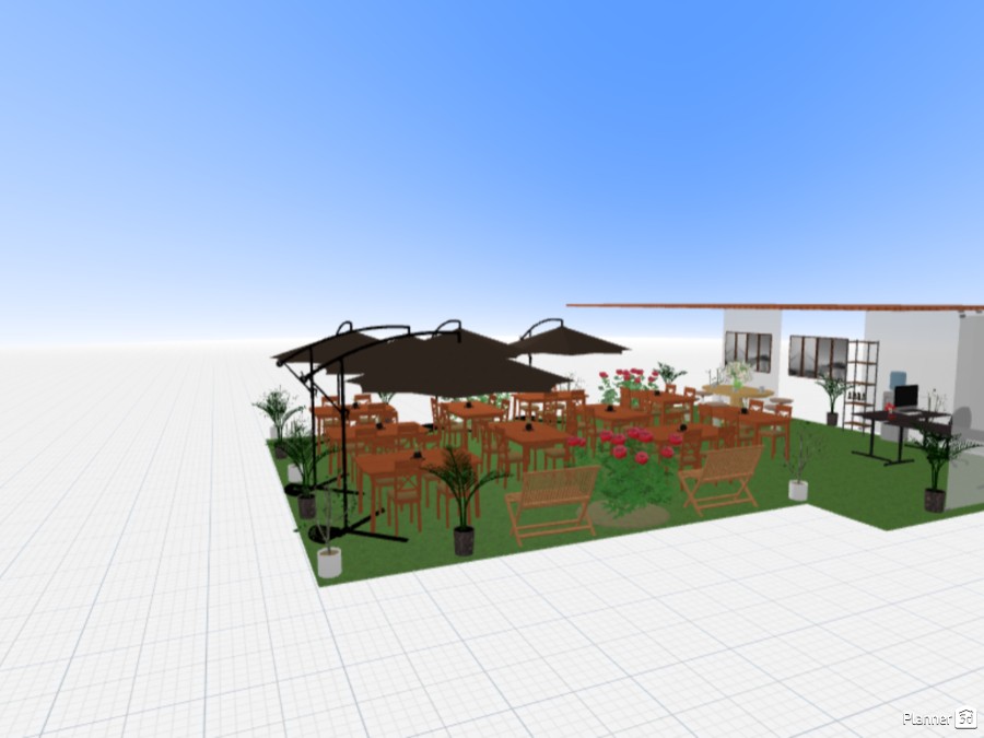 Library Al Fresco Garden and Reading Area copy #23483150 by User 151854608