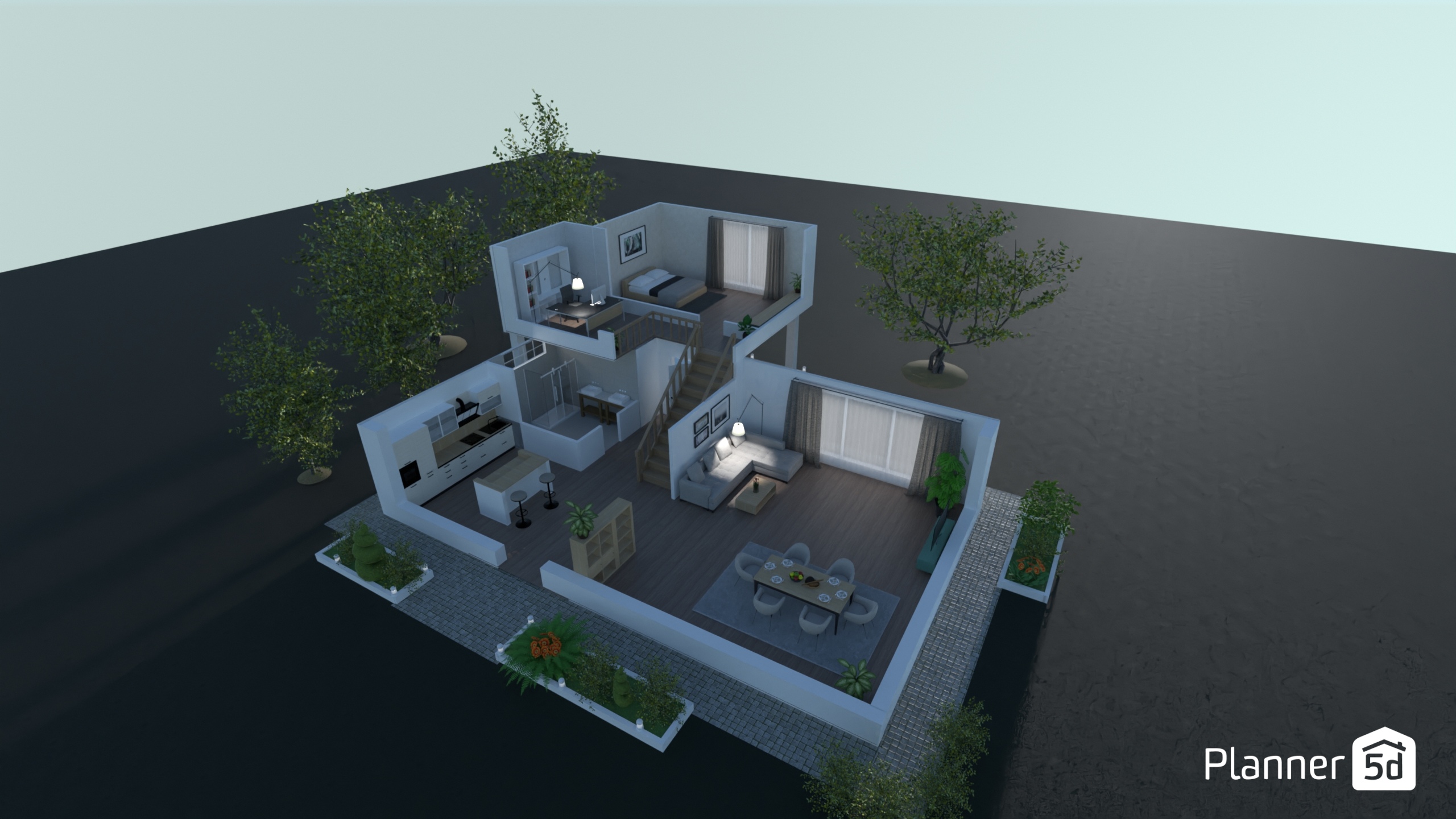 Two Story House #23481862 by anistyaw@gmail.com