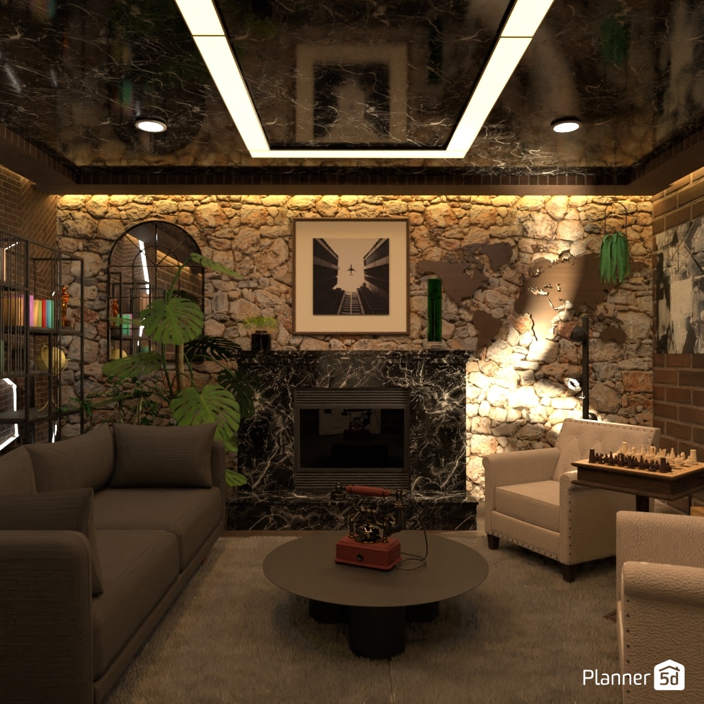 Men's Living Room #26242180 by Editors Choice