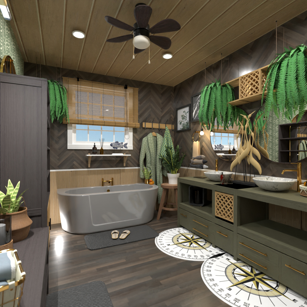 Nautical bathroom #12268363 by Editors Choice