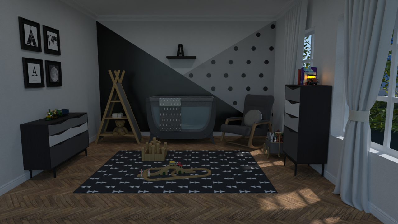 Geometrical Themed Nursery #10038384 by Candice Nero