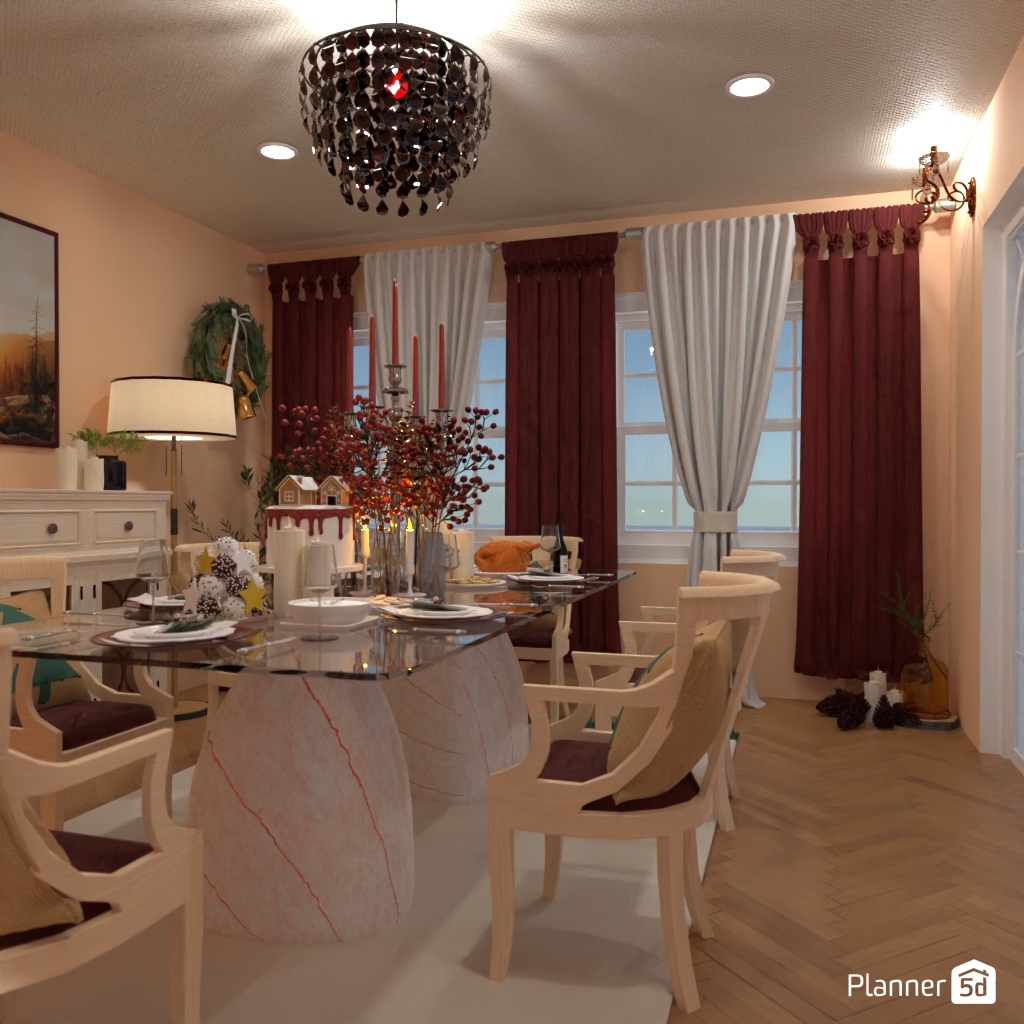 DB: Thanksgiving Day - room shell copy #23476911 by Editors Choice