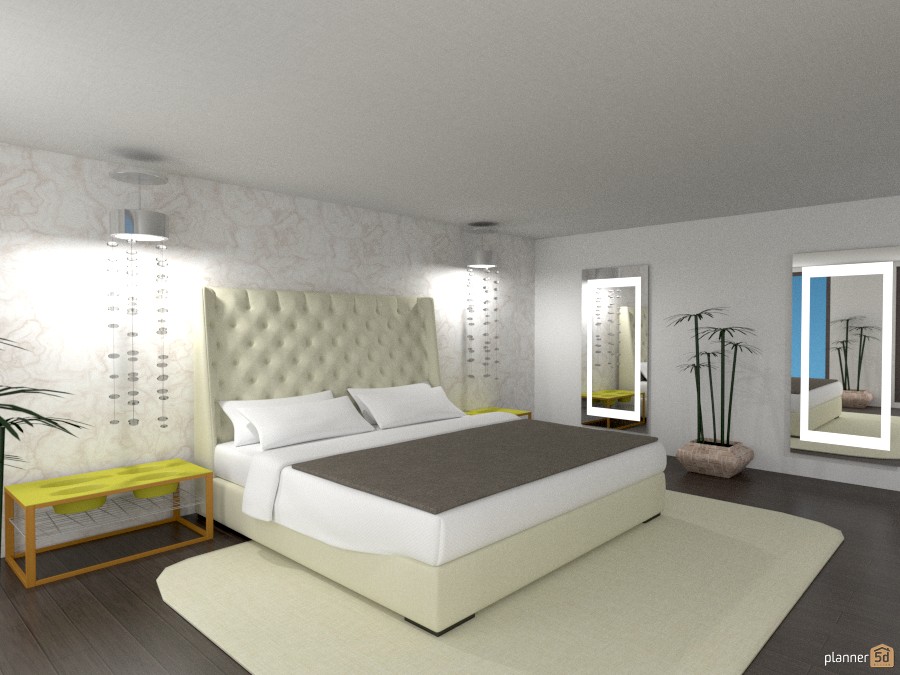 A modern,relaxed,glam,classic bedroom 1258268 by - image