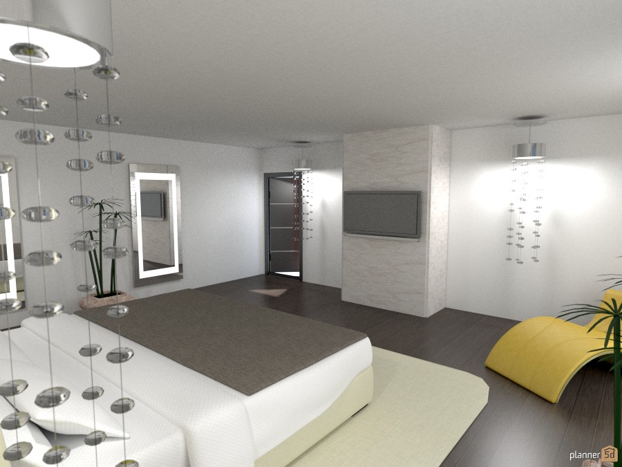 A modern,relaxed,glam,classic bedroom #1258269 by Dumitrescu ionut