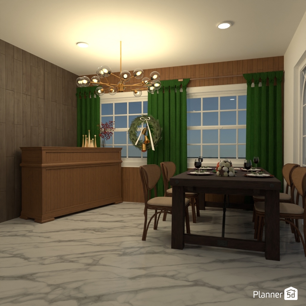 DB: Thanksgiving Day - room shell copy #23436731 by Editors Choice