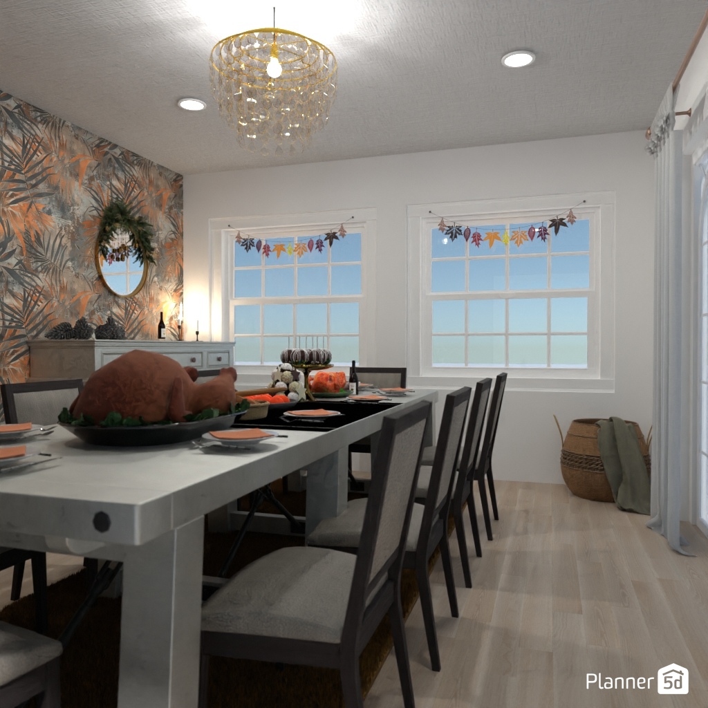 DB: Thanksgiving Day - room shell copy #23449447 by Editors Choice