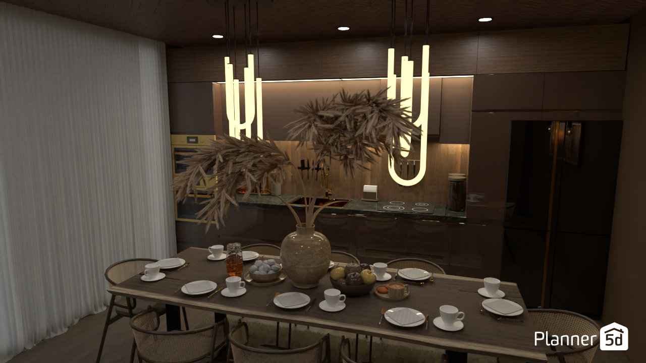 Chocolate Kitchen / Design battle contest #20783346 by ZACKY DESIGNER
