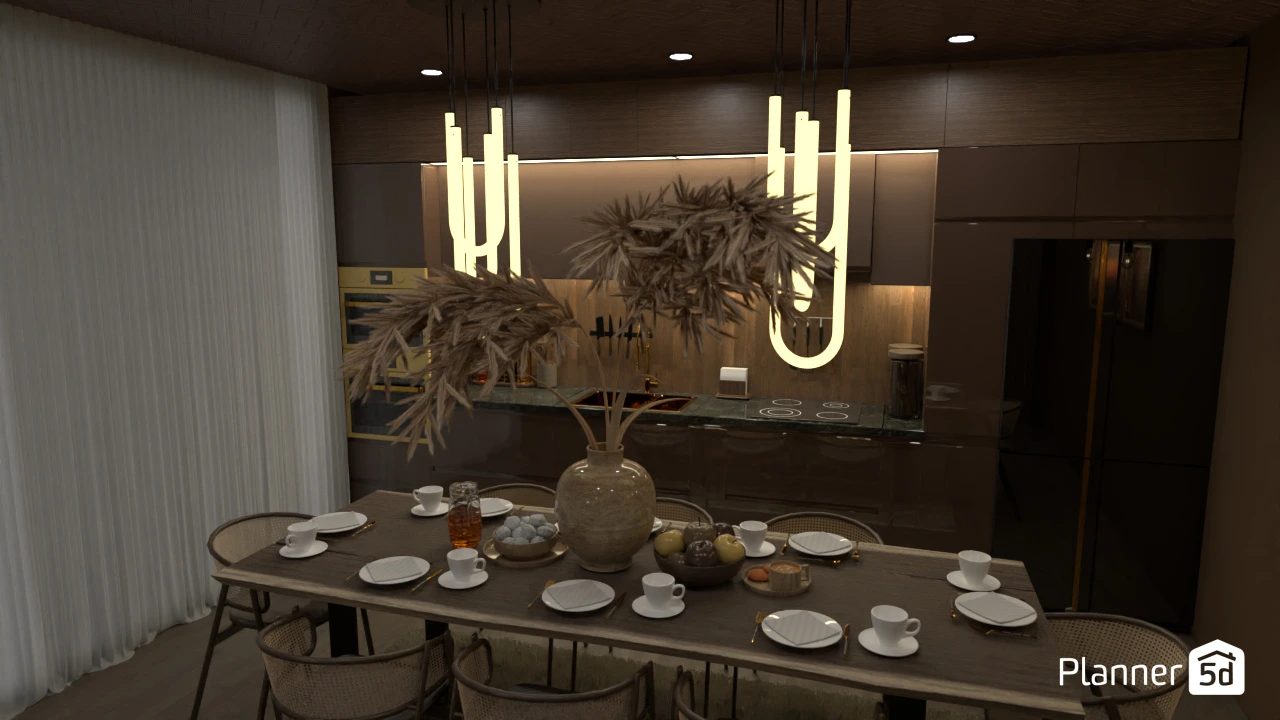 Chocolate Kitchen / Design battle contest #3108328 by ZACKY DESIGNER