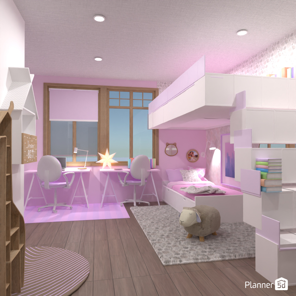 Bedroom for twins #18982532 by Editors Choice